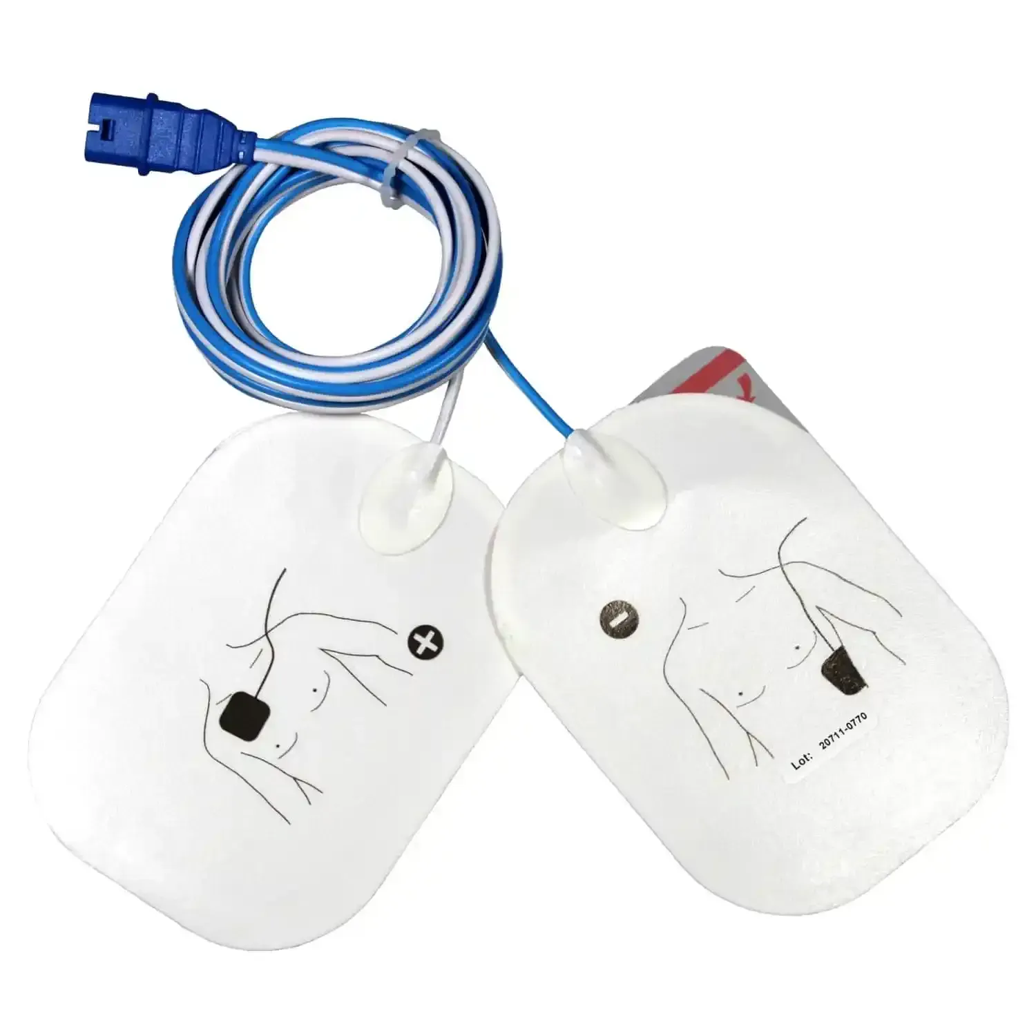 Electrodos de desfibrilación Schiller