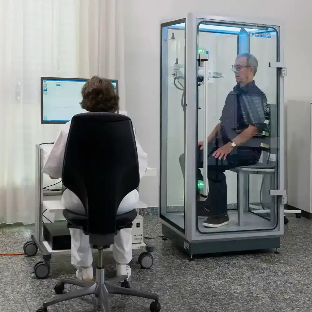 PowerCube Body+ – Cabina de pletismografía corporal