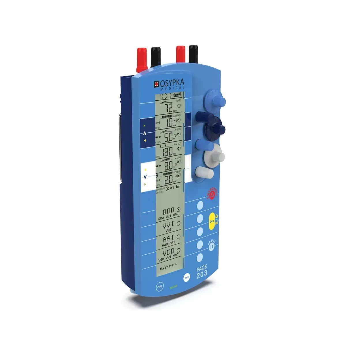 PACE® Model 203 — Marcapasos cardíaco temporal bicameral