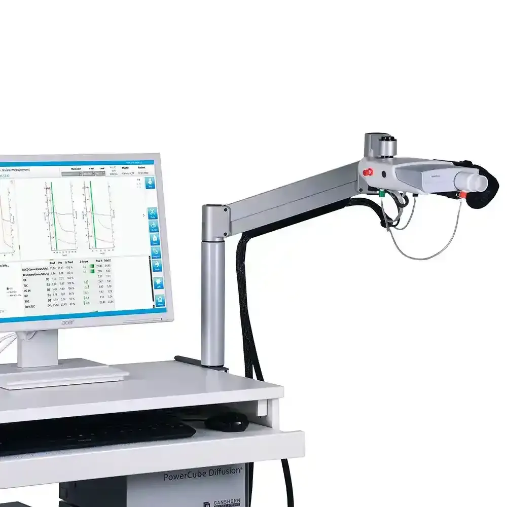 PowerCube Diffusion+ – Sistema de difusión pulmonar
