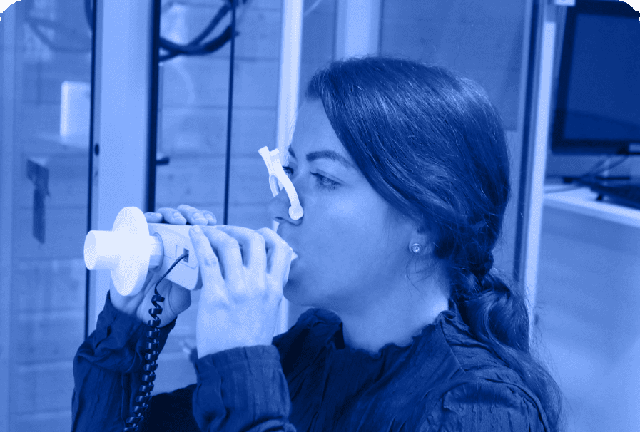 Espirometría ultrasónica para consulta respiratoria